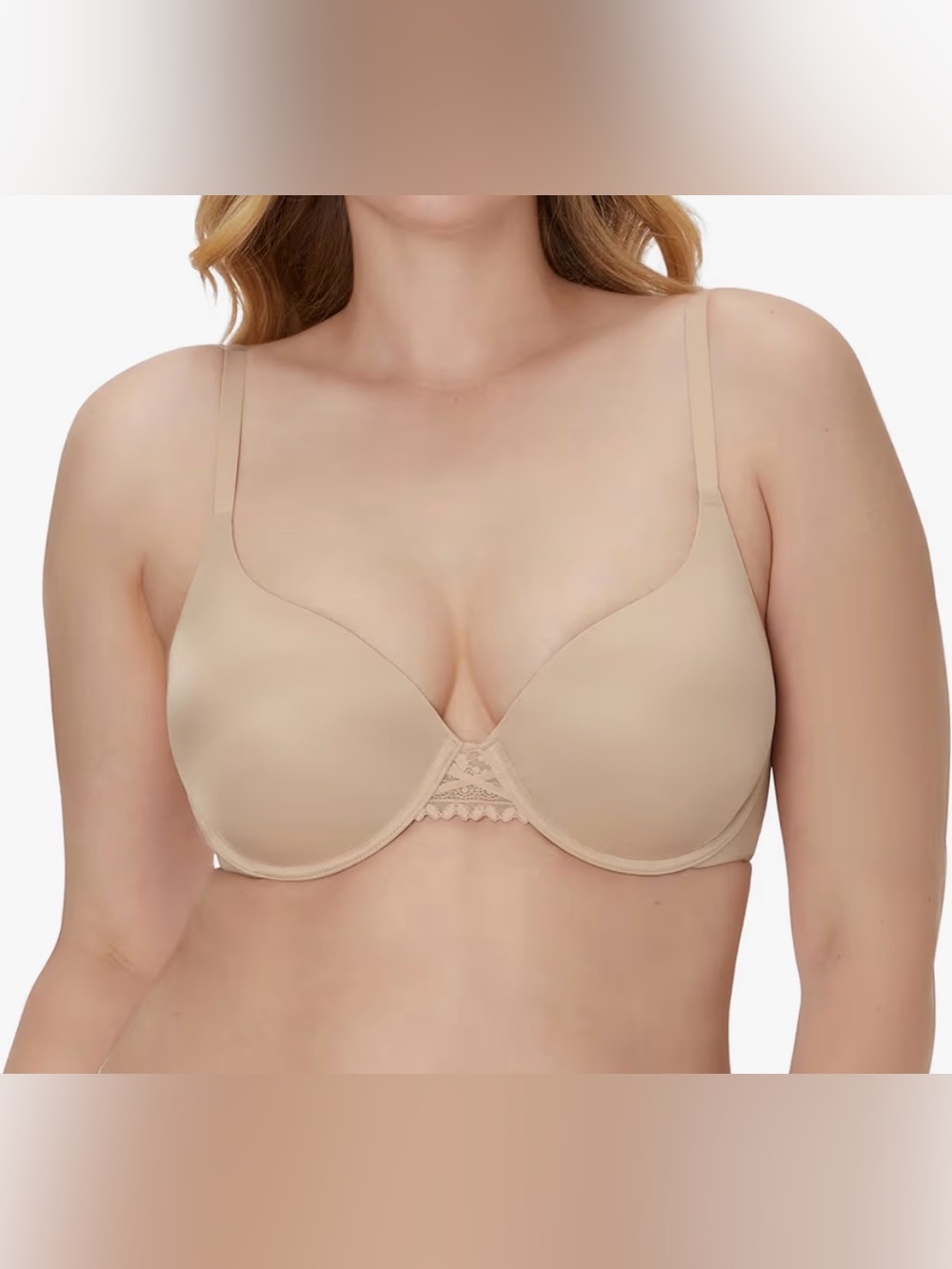 Maidenform Women's Push-up Bra with Dreamwire Nude Size 38D NWT